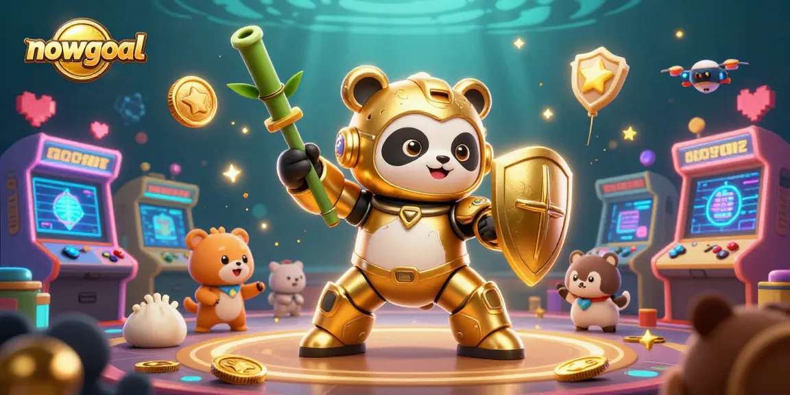 Engage with nowgoal's thrilling sports scores while enjoying a vibrant 3D casino-themed scene full of gaming action.