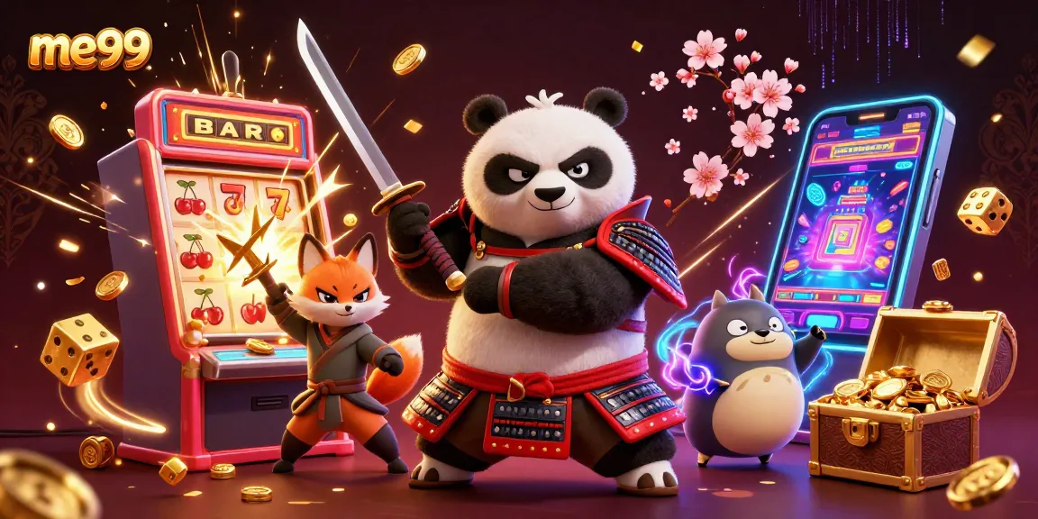 Experience thrilling gameplay at me99 with dynamic characters amidst a vibrant casino explosion.