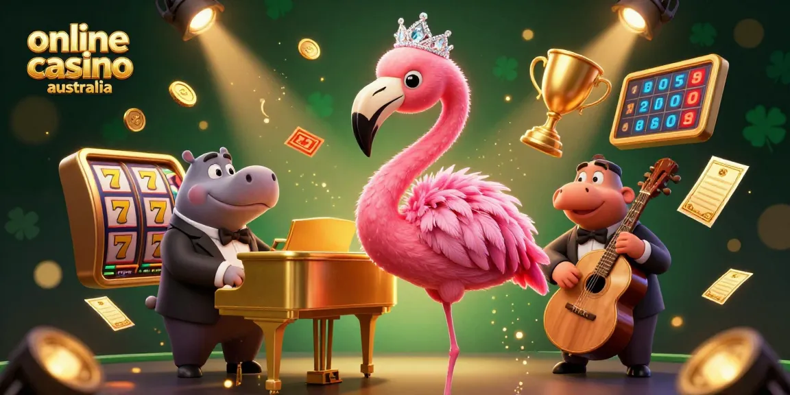 Experience fun at an online casino Australia with engaging 3D characters and colorful gaming elements.