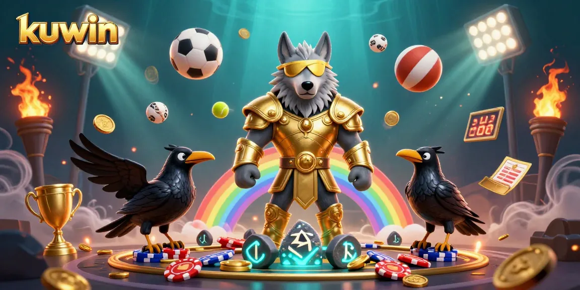 Kuwin players winning big with Odin and ravens in an exciting casino scene