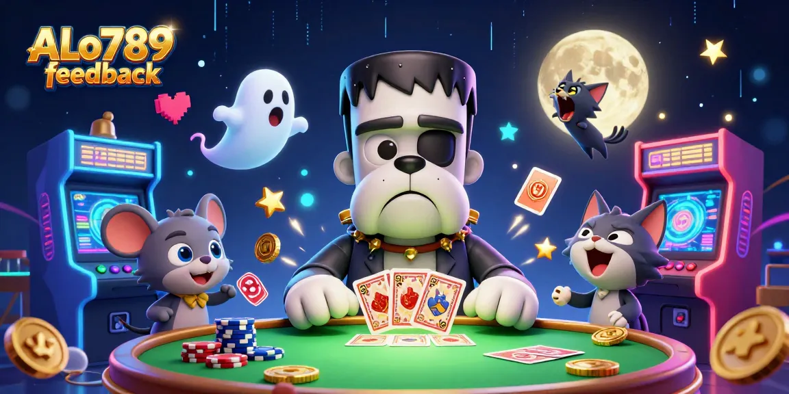 Experience the excitement at ALo789 feedback with ghostly winnings and a werewolf kitten!