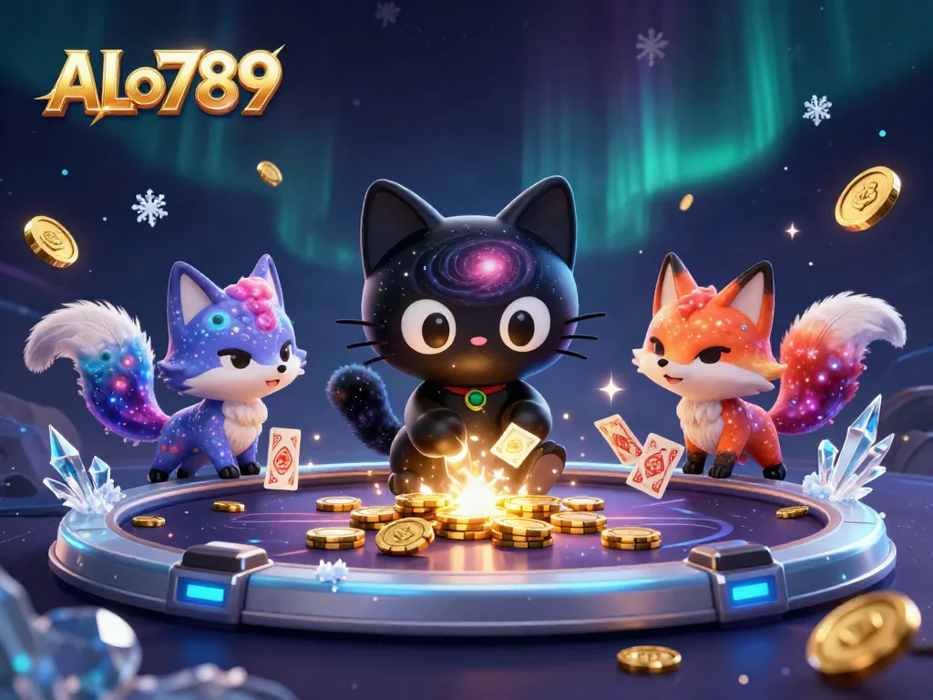 Experience the excitement of ALo789 cockfighting with vibrant characters and dynamic casino elements.
