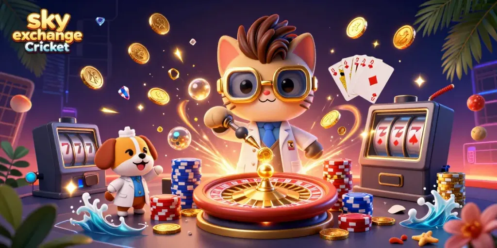 Experience exhilarating betting with sky exchange Cricket through dynamic games and vibrant graphics.