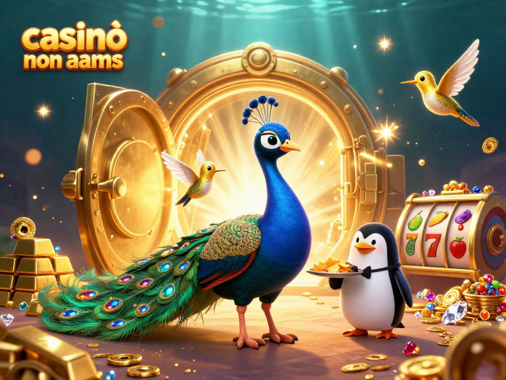 Attiva la fortuna con casinò online non AAMS, tra simboli di slot e scintillanti gemme.