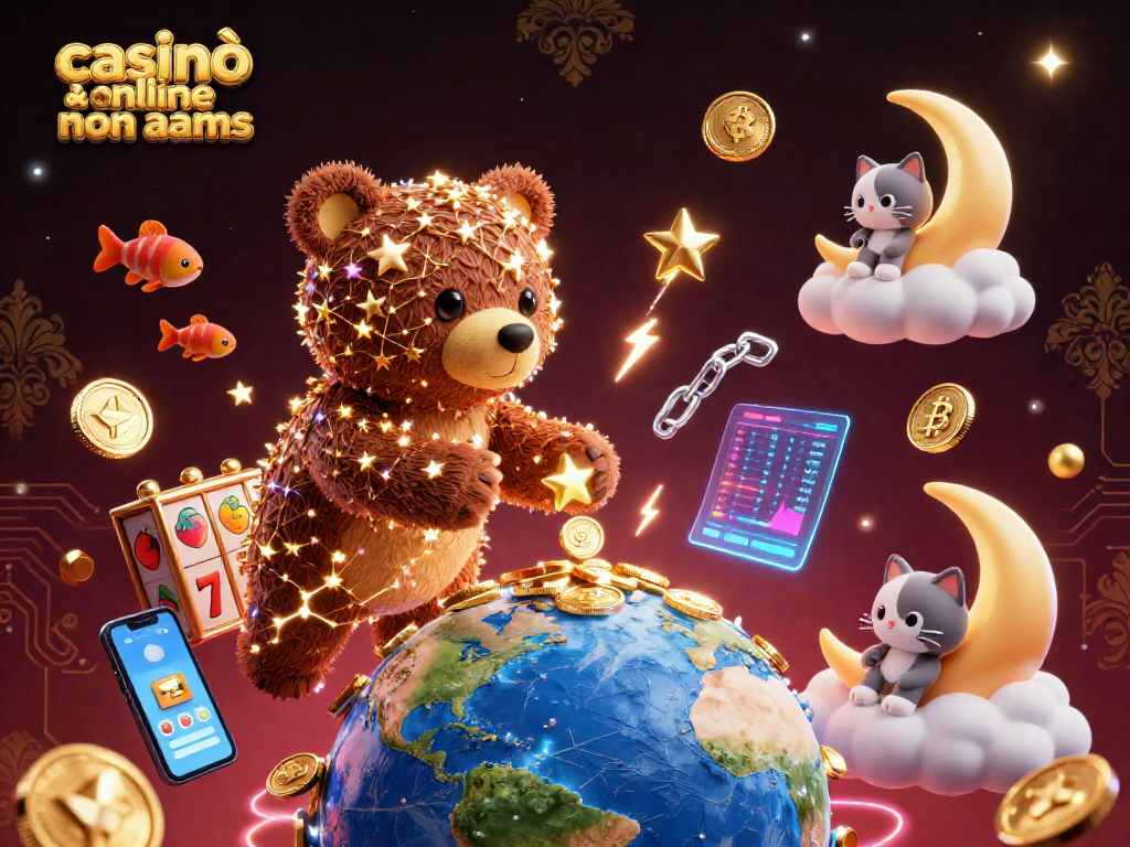 Gioca e vinci nel casinò online non aams con questa affascinante illustrazione 3D.