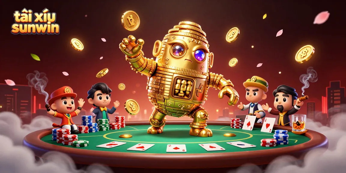 Experience the thrill of tài xỉu sunwin with vibrant 3D casino elements and dynamic gameplay.