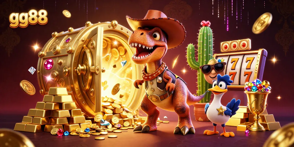 Win big with gg88's exciting slots and dynamic casino gameplay in this vibrant scene.