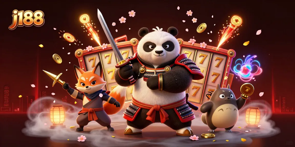 Engage with exciting slot games at j188, featuring vibrant characters and enchanting visuals.