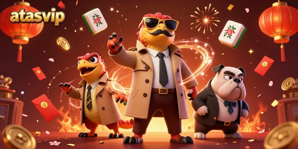 Join the fun at atasvip casino with cartoon raptors as they sneak into a VIP lounge.