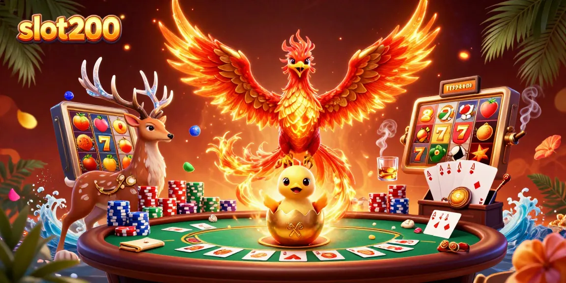 Memainkan slot200 dengan simbol buah dan jackpot di scene yang menakjubkan.
