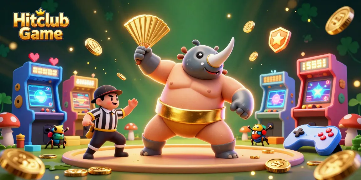 Experience the thrill of the Hitclub Game with vibrant characters, golden coins, and immersive casino elements.