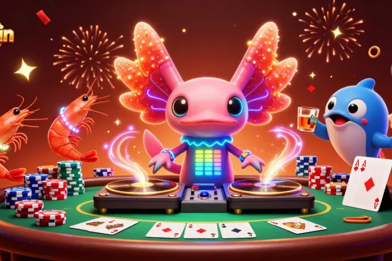 Sunwin captures thrilling poker action with vibrant 3D characters and casino elements